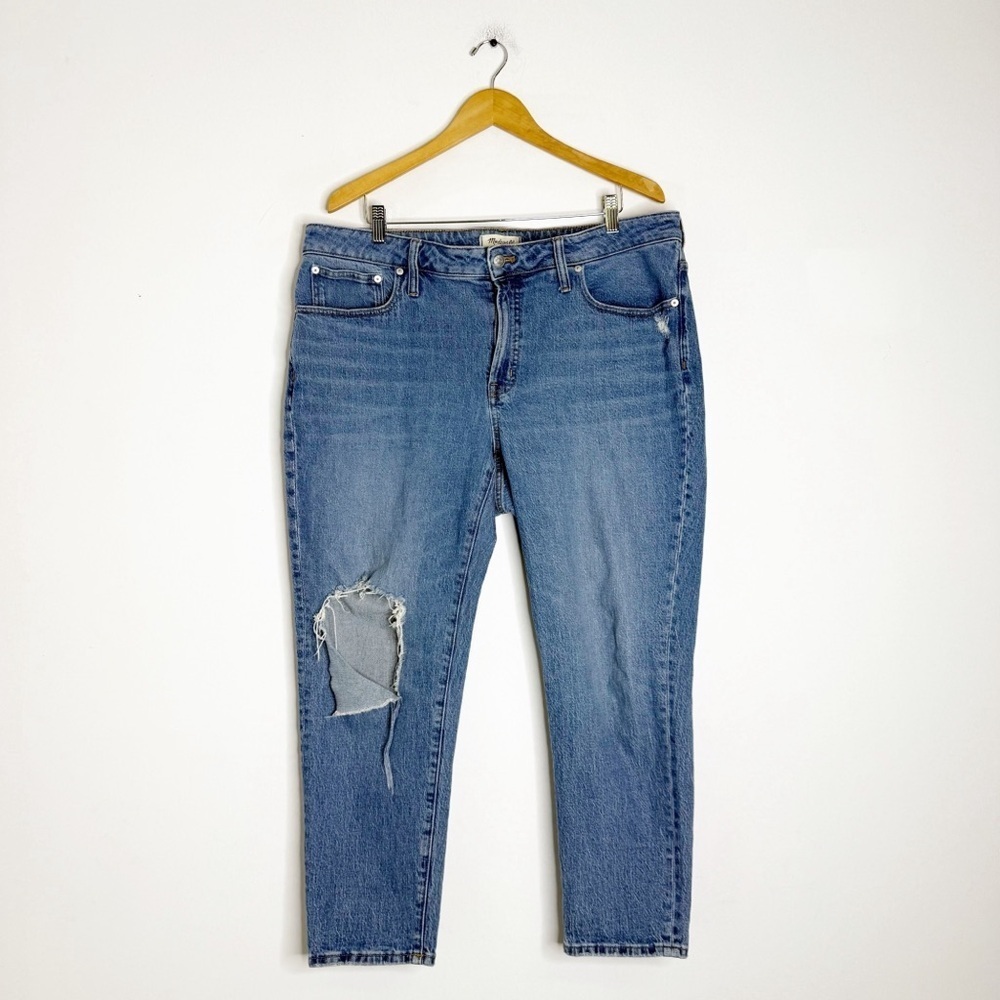 Madewell Straight Leg Jeans The High-Rise Perfect Vintage Jeans Size 16w